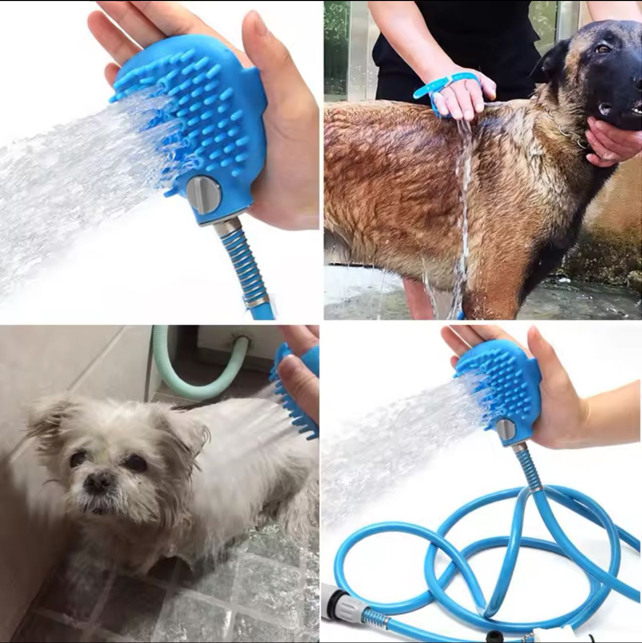 Pet Bath Head Tool Comfortable Massager