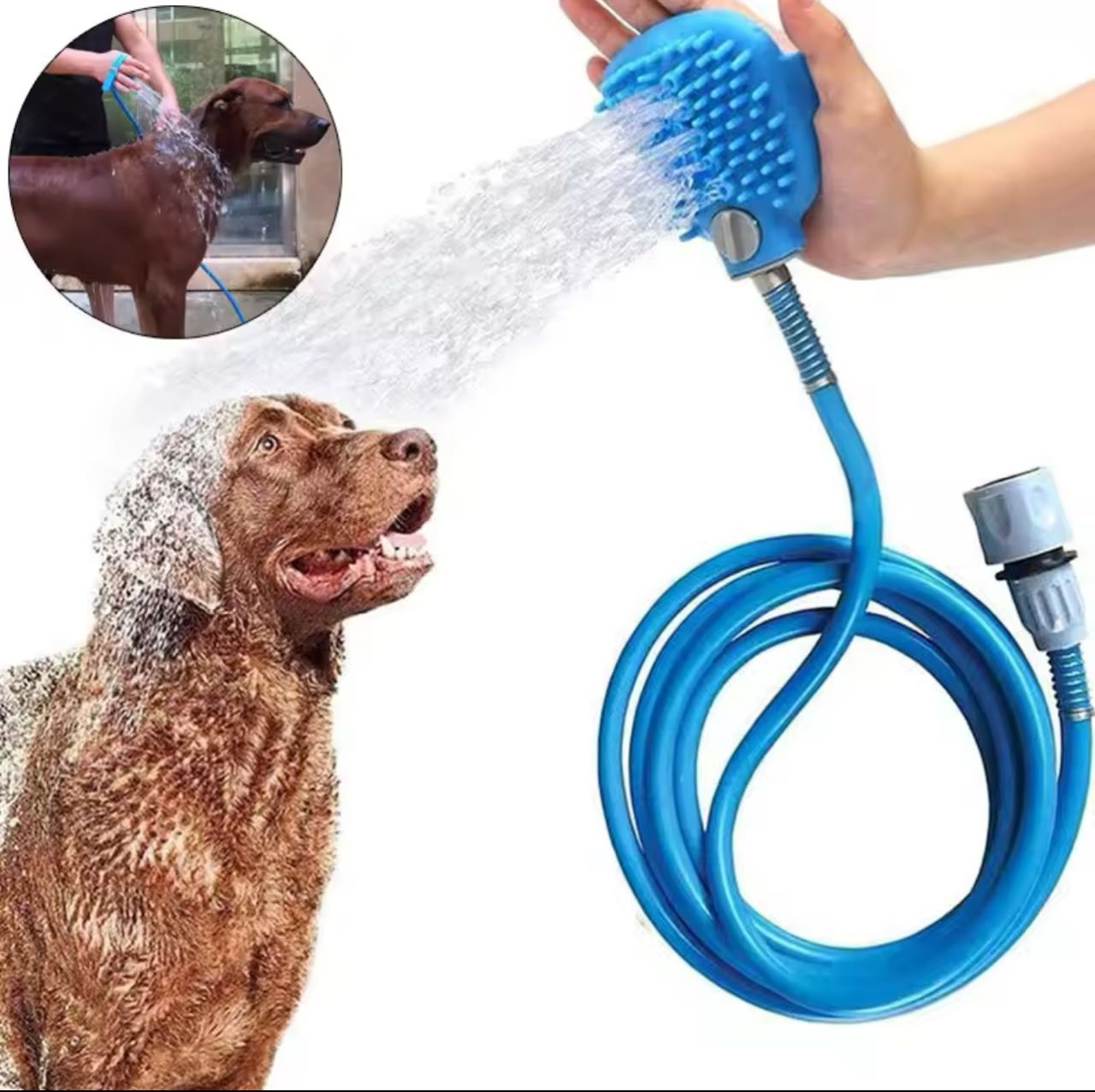 Pet Bath Head Tool Comfortable Massager